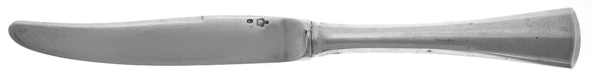 Austria Sterling Flatware Dessert/Luncheon Knife, Hollow Handle by Unknown Mfg Silver-1