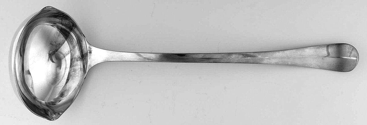 Italy Silverplate Flatware Punch Ladle Solid Piece by Unknown Mfg Silver-1
