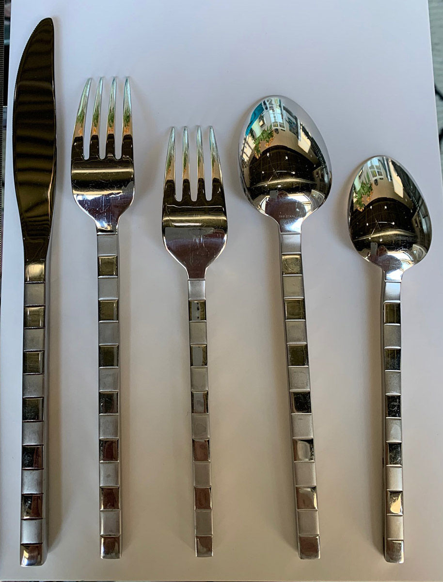 Empire (Stainless) Individual Salad Fork by Unknown Mfg Silver-1