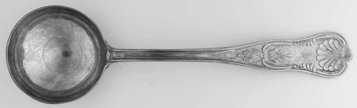 UNF2260 (Silverplate) Solid Soup Ladle by Unknown Mfg Silver-1