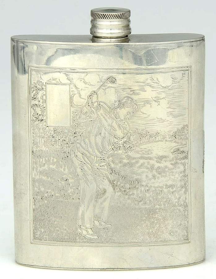 England Pewter Hollowware Flask by Unknown Manufacturer-1