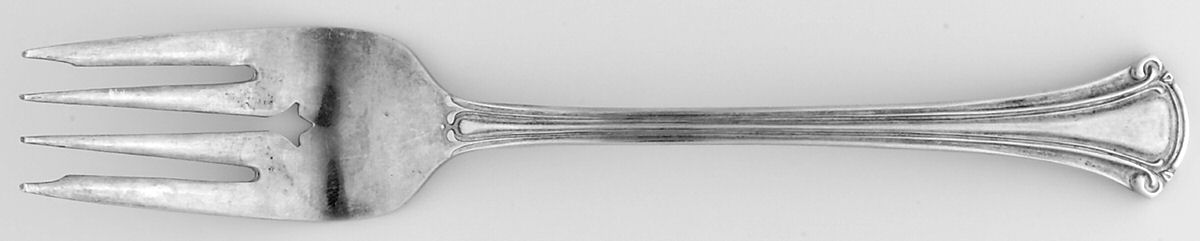 Vikana (Silverplate) Individual Salad Fork by Unknown Mfg Silver-1