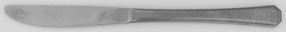 UNF718 (Stainless) Modern Solid Knife by Unknown Mfg Silver-1