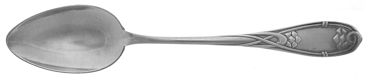 Denmark Sterling Flatware Dessert/Oval Soup Spoon by Unknown Mfg Silver-1