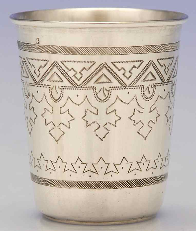 Russia Sterling Hollowware Shot Glass by Unknown Manufacturer-1