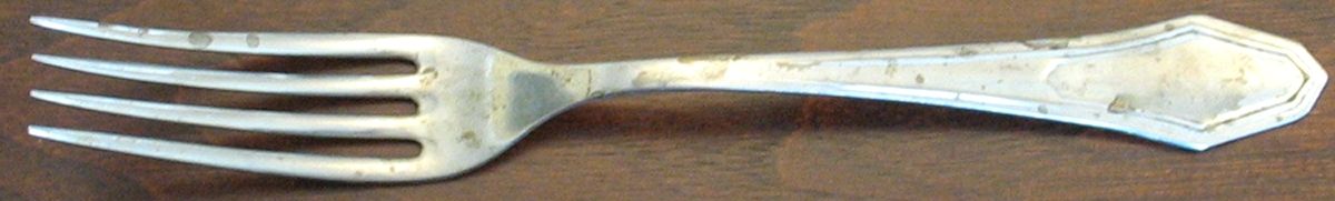 UNF1597 (SILVERPLATE) Fork by Unknown Mfg Silver-1