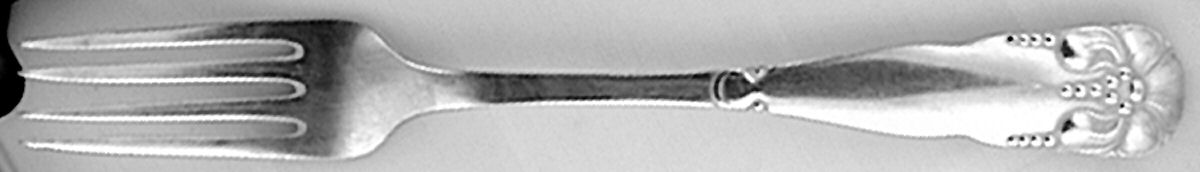 Atla (Silverplate) Fork by Unknown Mfg Silver-1