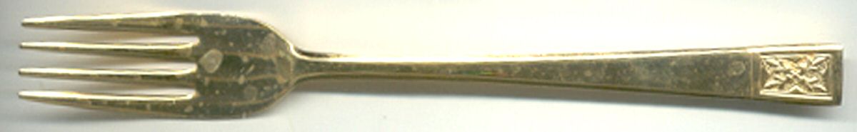 UNF995 (Gold Electroplate) Fork by Unknown Mfg Silver-1