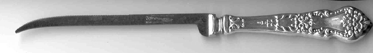 UNF997 (Sterling, England) Filet Knife Stainless Blade Serving by Unknown Mfg Silver-1