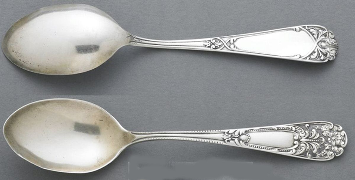 UNF1864 (Sterling) Five O'Clock Teaspoon by Unknown Mfg Silver-1