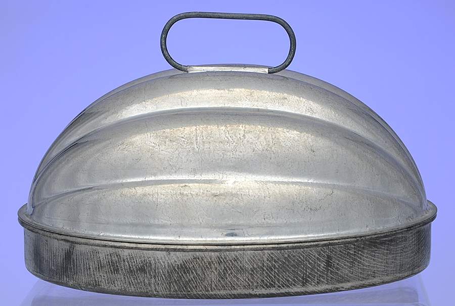 Aluminum Hollowware Pudding Mold by Unknown Manufacturer-1