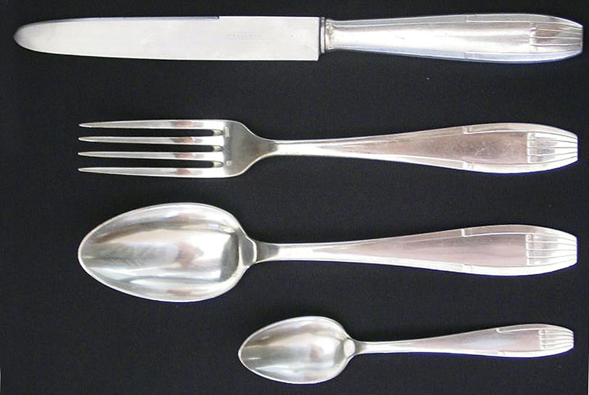 UNF722 (Silverplate) Fork by Unknown Mfg Silver-1