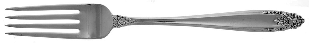 Prelude (Sterling, Canada) Fork by Unknown Mfg Silver-1