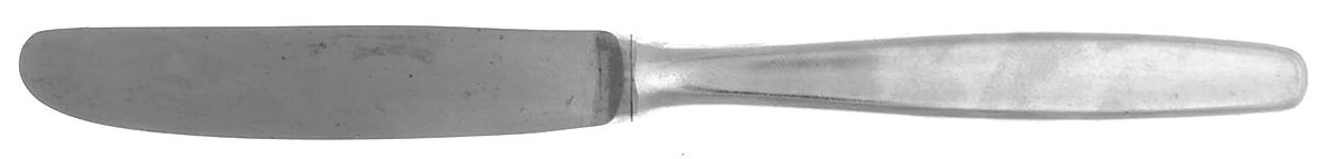 UNF1039 (Stainless) Modern Hollow Knife by Unknown Mfg Silver-1