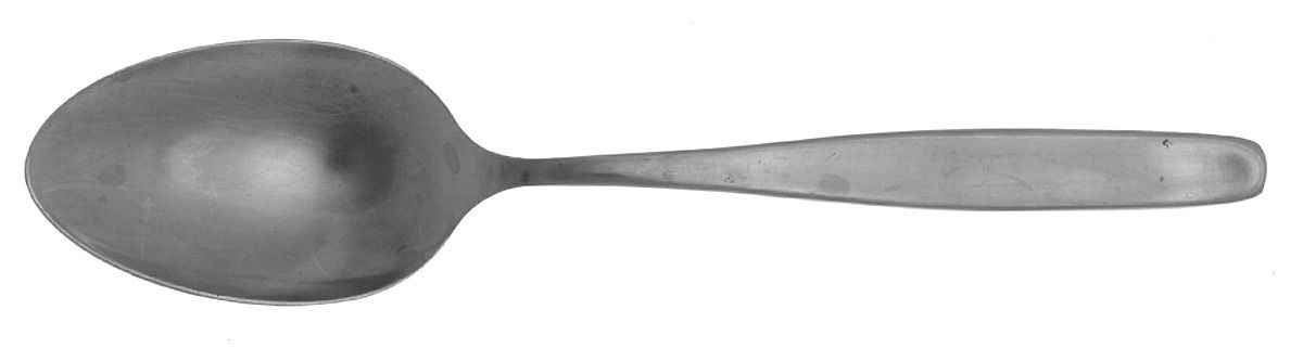 UNF1039 (Stainless) Solid Salad Serving Spoon by Unknown Mfg Silver-1