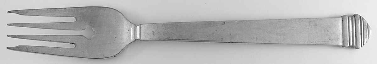 UNF1040 (Silverplate) Individual Salad Fork by Unknown Mfg Silver-1