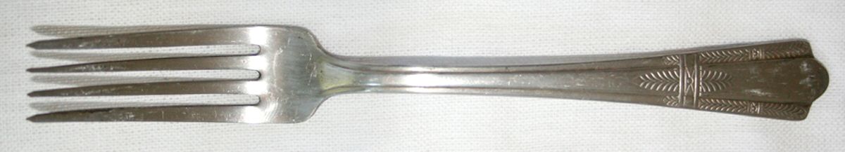Lady Joan (Silverplate) Fork by Unknown Mfg Silver-1