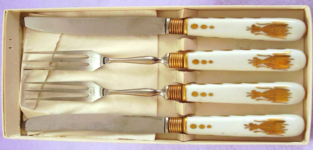 UNF1074 (Stainless) Individual Fruit Knife with Stainless Blade by Unknown Mfg Silver-1