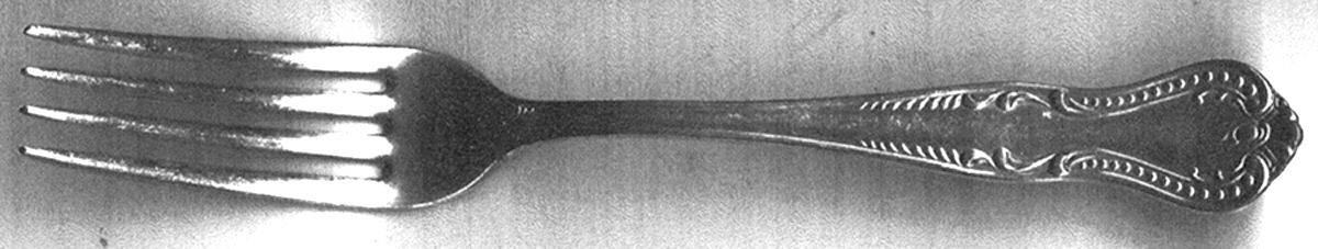 UNF1076 (Silverplate) Fork by Unknown Mfg Silver-1