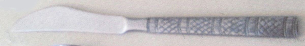 UNF1078 (Stainless) Modern Solid Knife by Unknown Mfg Silver-1