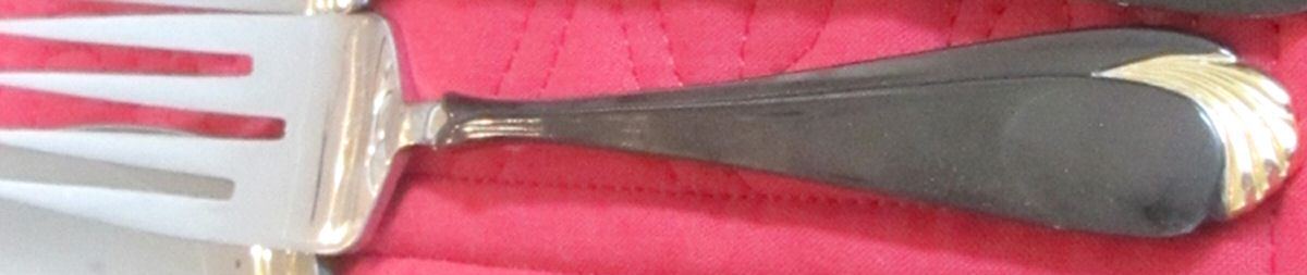 UNF1081 (Silverplate) Individual Salad Fork by Unknown Mfg Silver-1