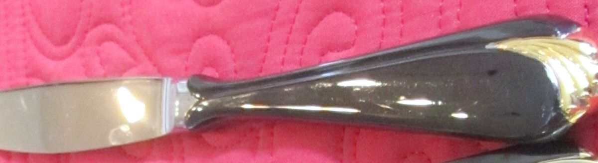 UNF1081 (Silverplate) Modern Hollow Knife by Unknown Mfg Silver-1