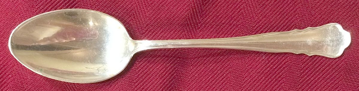 800-76 (Sterling) Teaspoon by Unknown Mfg Silver-1