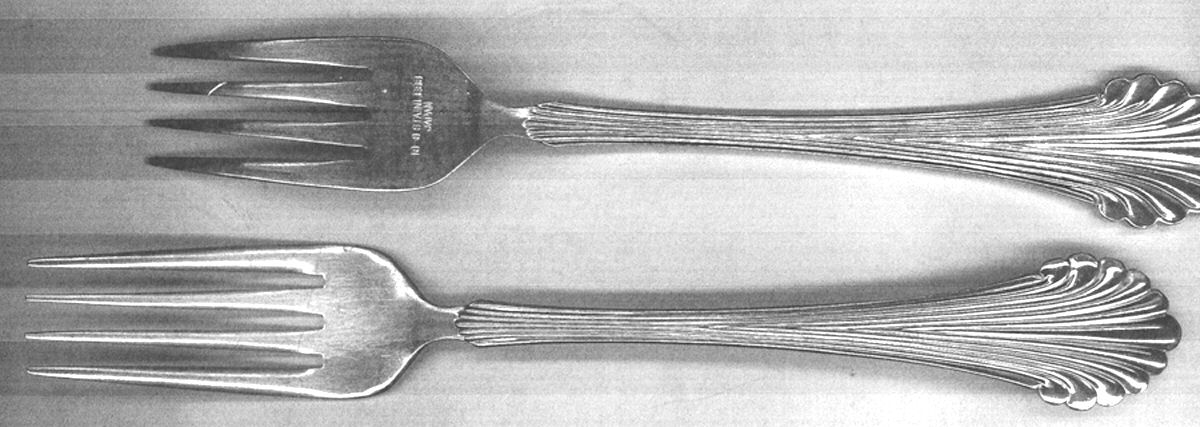 UNF1084 (Stainless) Fork by Unknown Mfg Silver-1