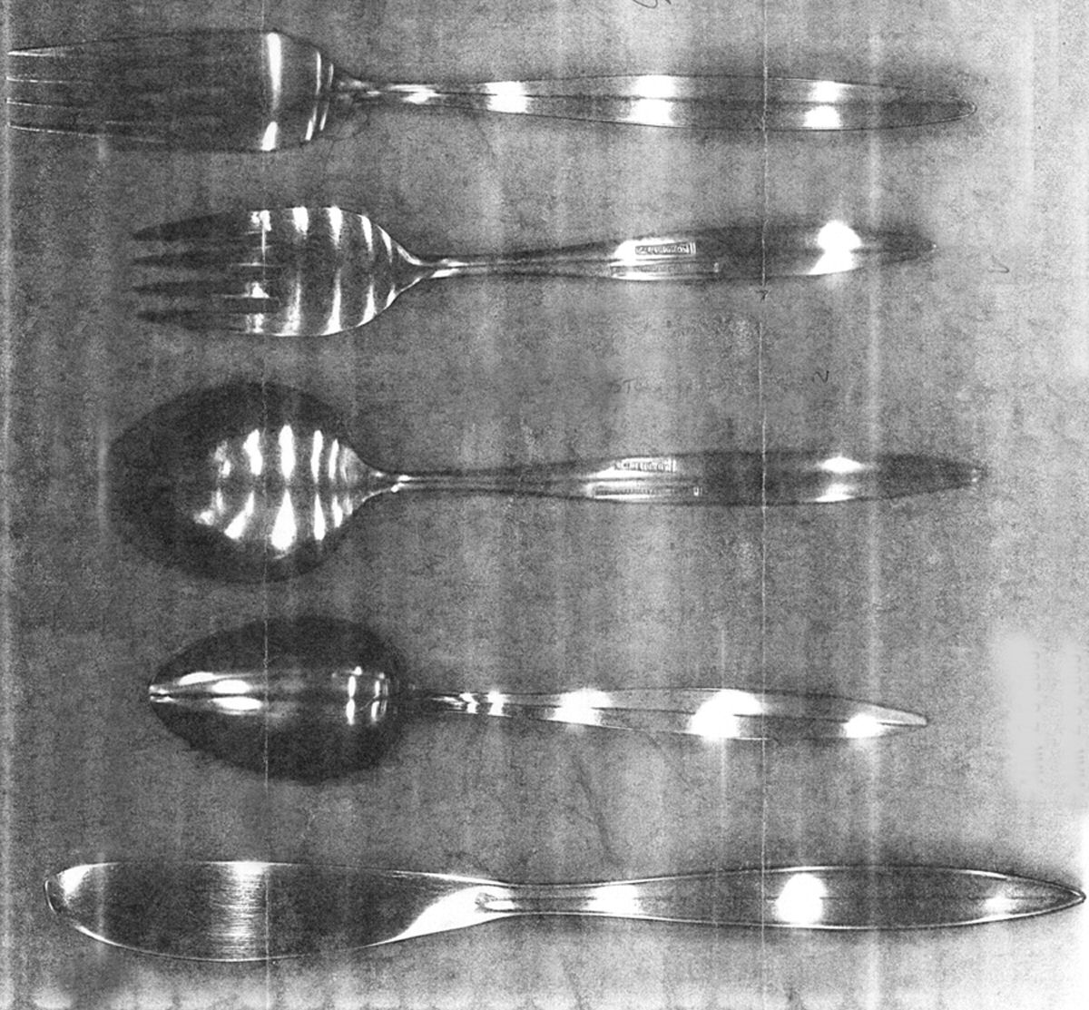 Fire Glow (Stainless) Fork by Unknown Mfg Silver-1