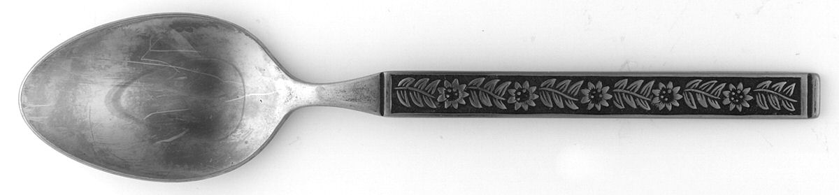 UNF733 (Stainless, Japan) Teaspoon by Unknown Mfg Silver-1