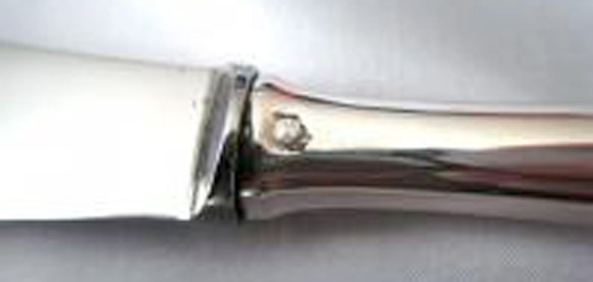 800-79 (Sterling) Modern Hollow Knife by Unknown Mfg Silver-1