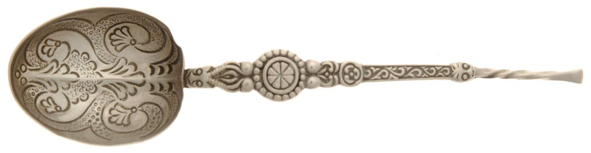 European Style Sterling Flatware Demitasse Spoon by Unknown Mfg Silver-1
