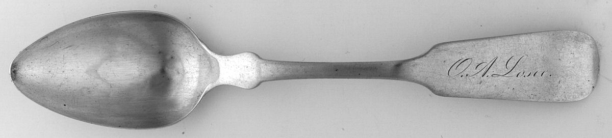 UNF1089 (Coin) Teaspoon by Unknown Mfg Silver-1