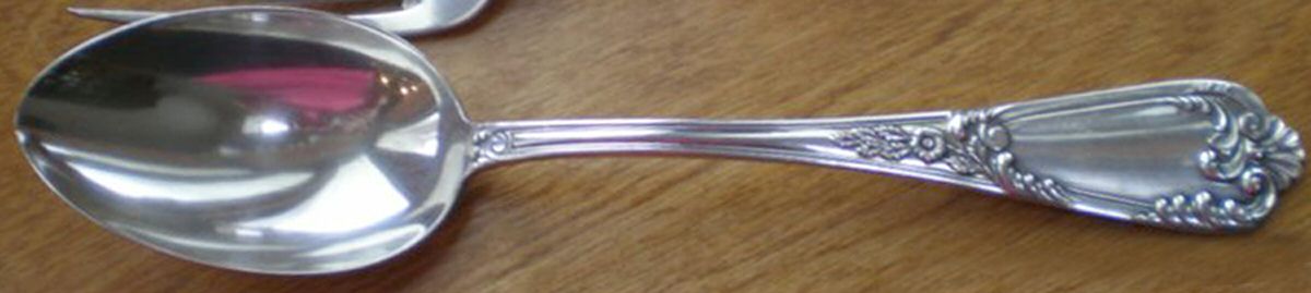 800-81 (Sterling) Place/Oval Soup Spoon by Unknown Mfg Silver-1
