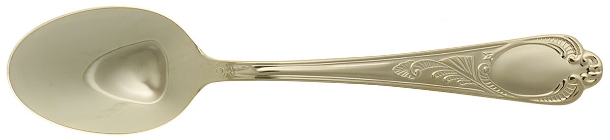 UNF1571 (Gold Electroplate) Place/Oval Soup Spoon by Unknown Mfg Silver-1