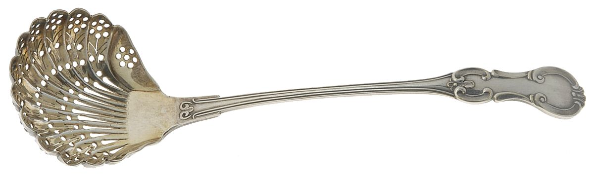European Style Silverplate Flatware Large Sugar Sifter by Unknown Mfg Silver-1