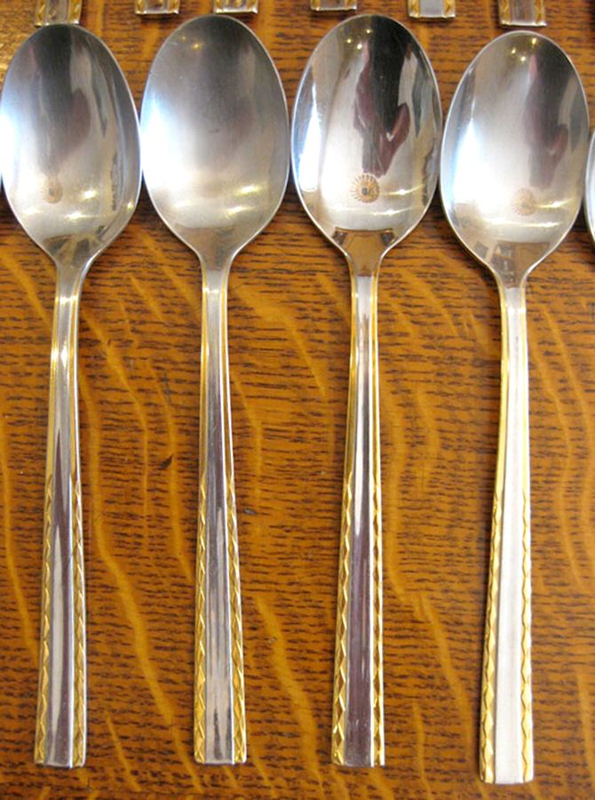 UNF1101 (Stainless) Teaspoon by Unknown Mfg Silver-1