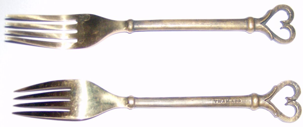 UNF1868 (Bronzeware) Fork by Unknown Mfg Silver-1