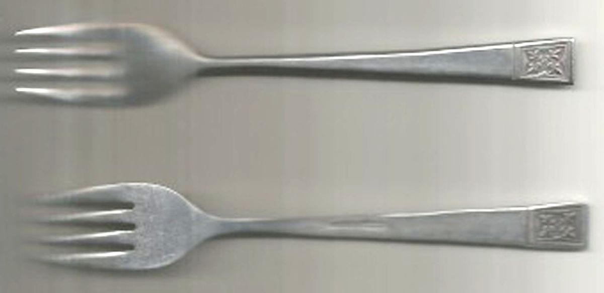 UNF1103 (Stainless) Individual Salad Fork by Unknown Mfg Silver-1