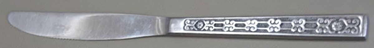 UNF1108 (Stainless) Modern Solid Knife by Unknown Mfg Silver-1