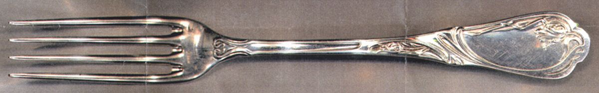 UNF1177 (Silverplate) Fork by Unknown Mfg Silver-1