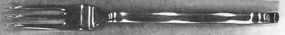 Rst Set (Stainless) Individual Salad Fork by Unknown Mfg Silver-1