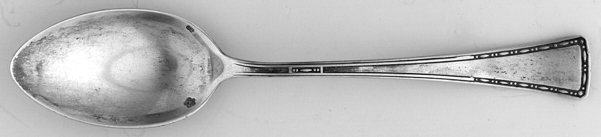 800-83 (Sterling) Teaspoon by Unknown Mfg Silver-1