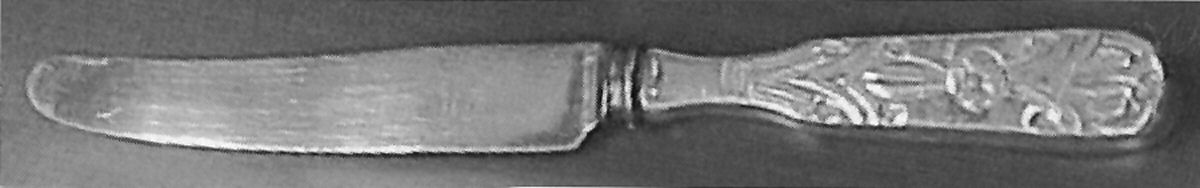 UNF1193 (Silverplate) New French Hollow Knife by Unknown Mfg Silver-1