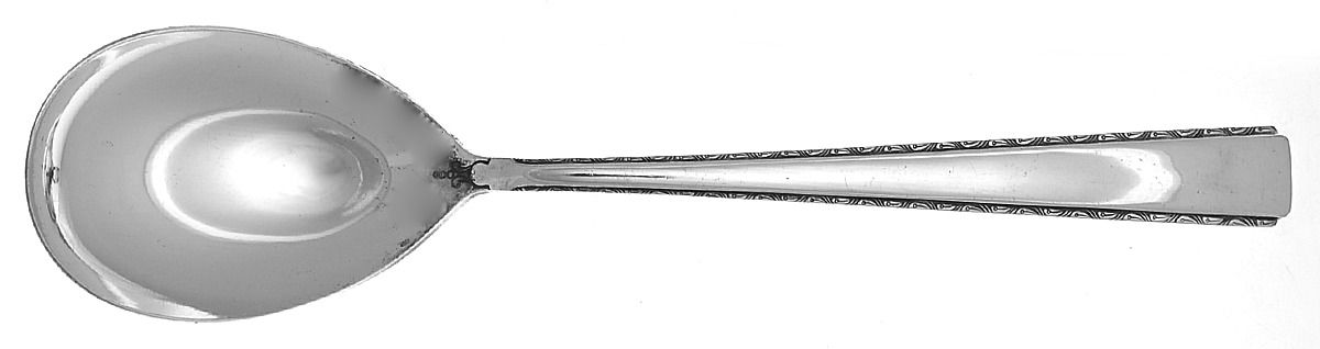 UNF737 (Nickel) Tablespoon (Serving Spoon) by Unknown Mfg Silver-1