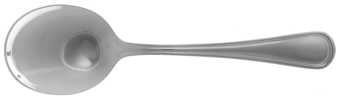 Regency (Stainless) Round Bowl Soup Spoon (Cream Soup) by Update International-1