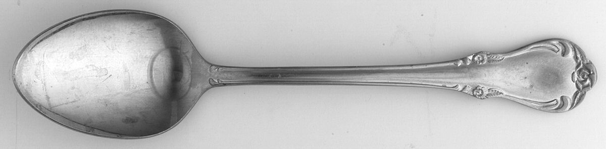 Minette (Stainless) Teaspoon by Unknown Mfg Silver-1