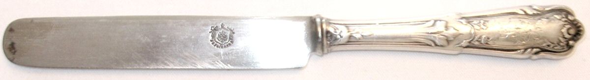 UNF739 (Sterling) Blunt Hollow Knife by Unknown Mfg Silver-1