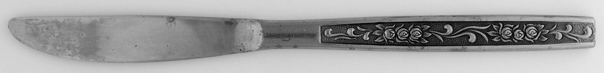 UNF740 (Stainless) Modern Solid Knife by Unknown Mfg Silver-1