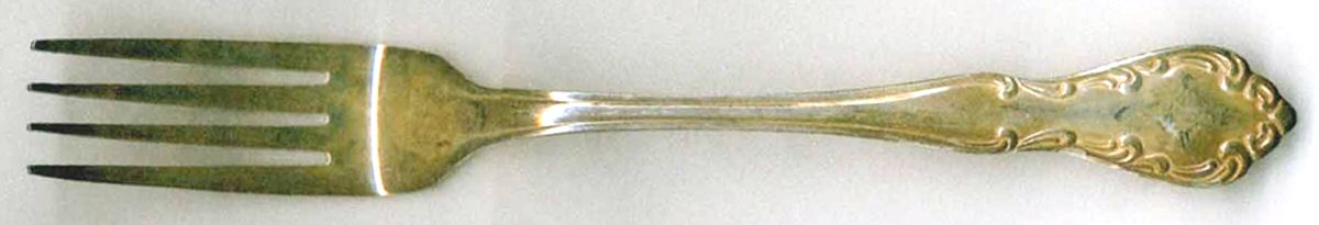 UNF1196(Silverplate) Fork by Unknown Mfg Silver-1